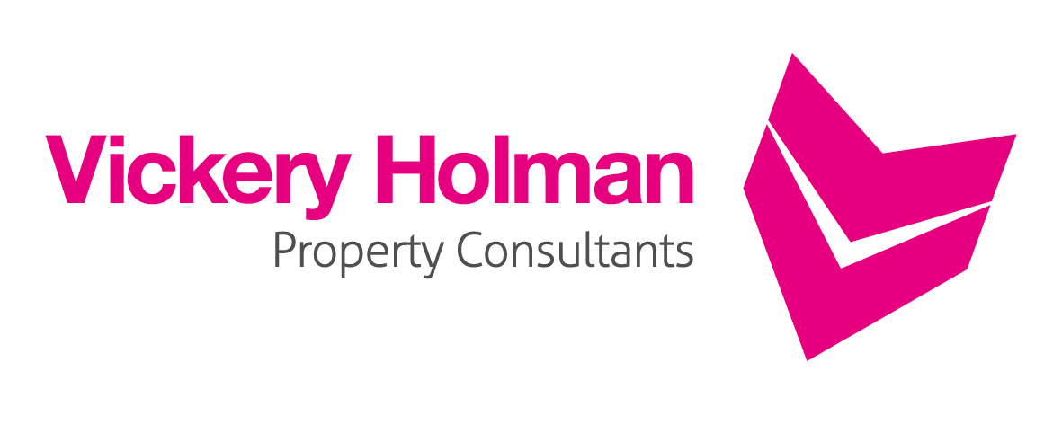 VH Property Consultants Pink and Grey